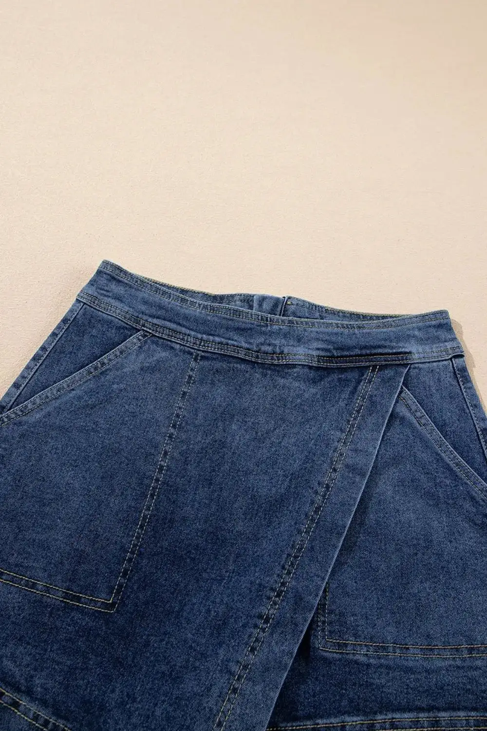 Denim Pocket Skort