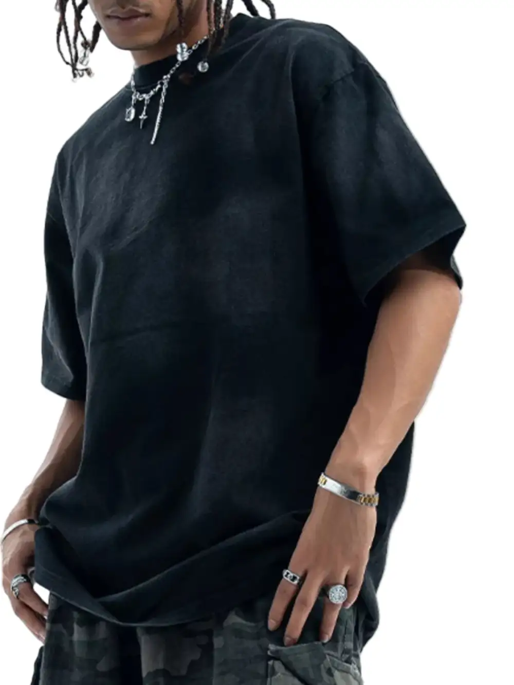 Washed Short Sleeve Oversized T-Shirt