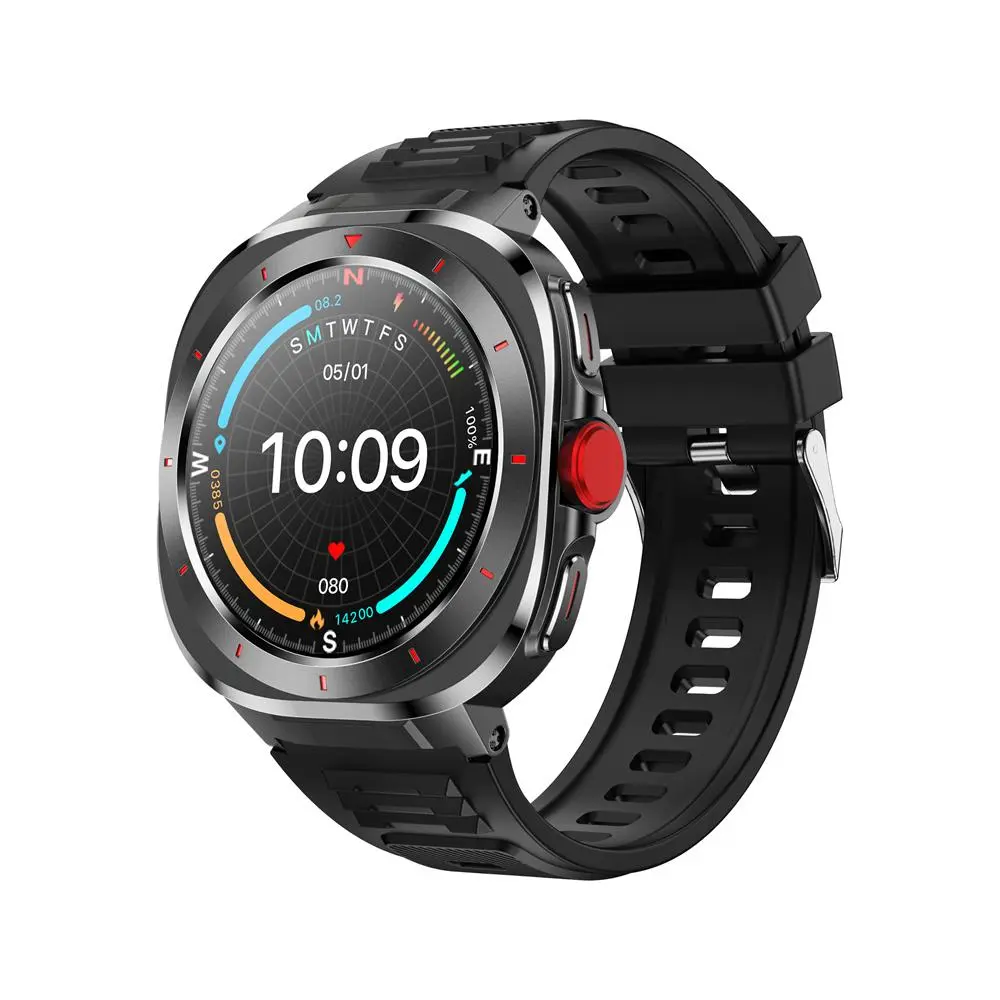 Bearscome Blood Sugar Blood Pressure Blood oxygen Sleep Monitoring Waterproof Smartwatch