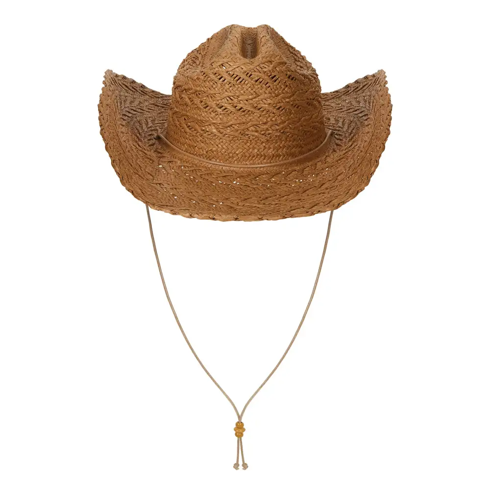 Chevron Weave Paper Straw Cowboy Hat