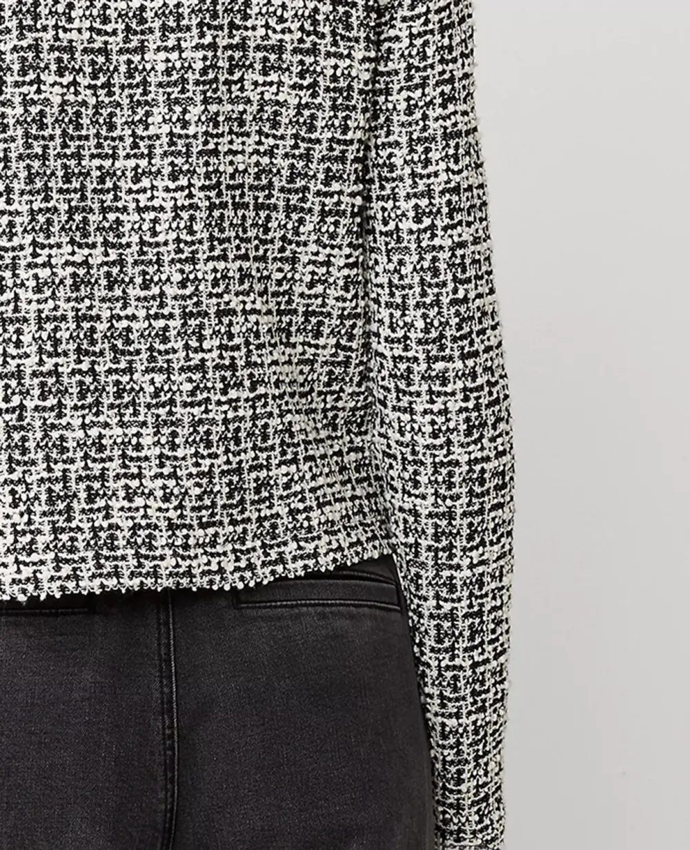 Mock Neck Jacket