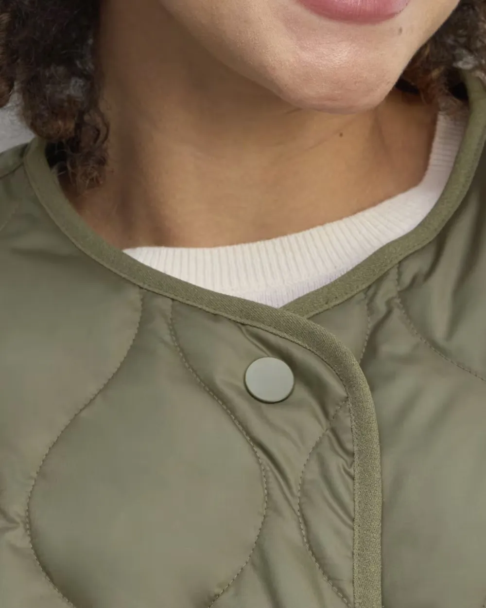 The Long Quilted Liner Coat