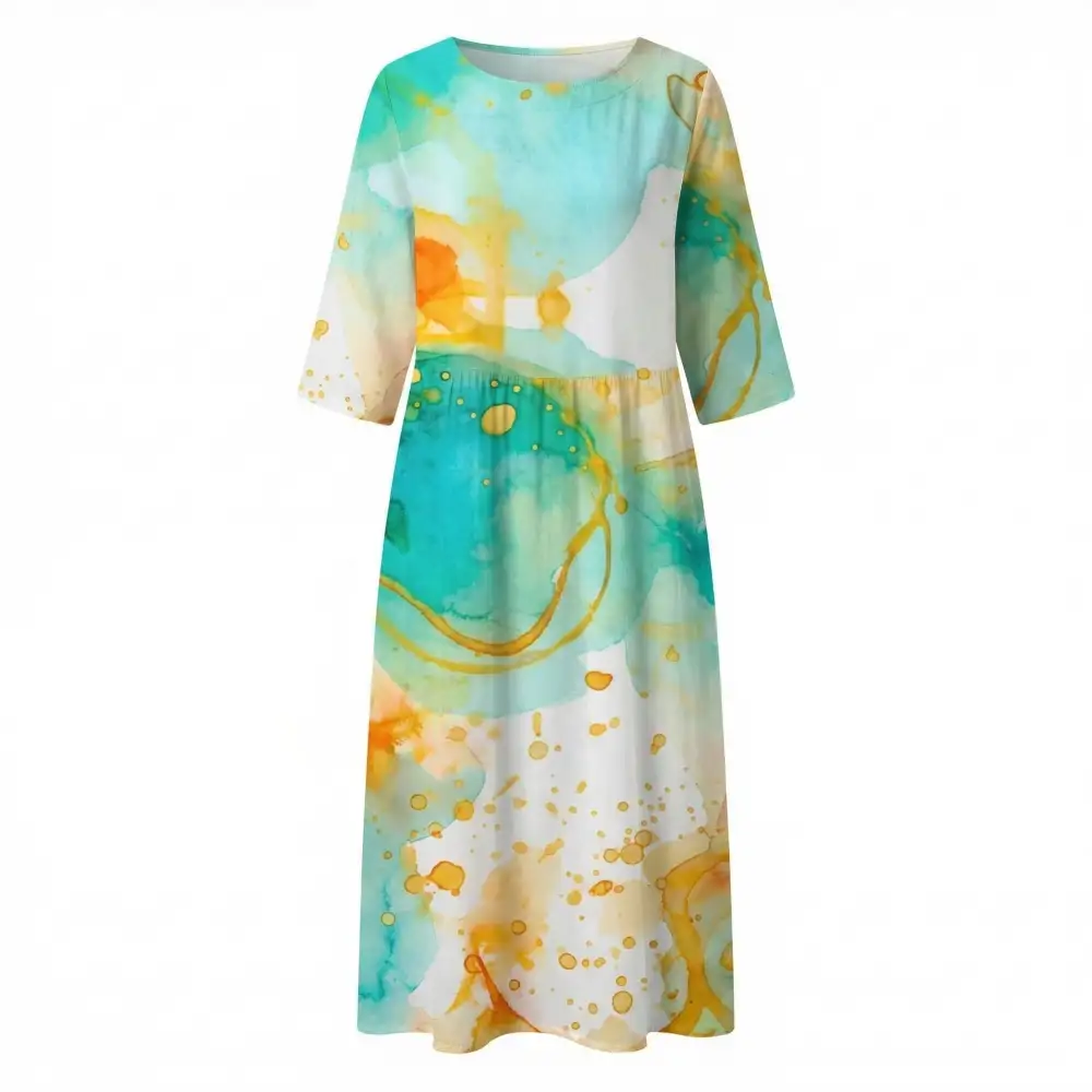  Floral Soft Dress