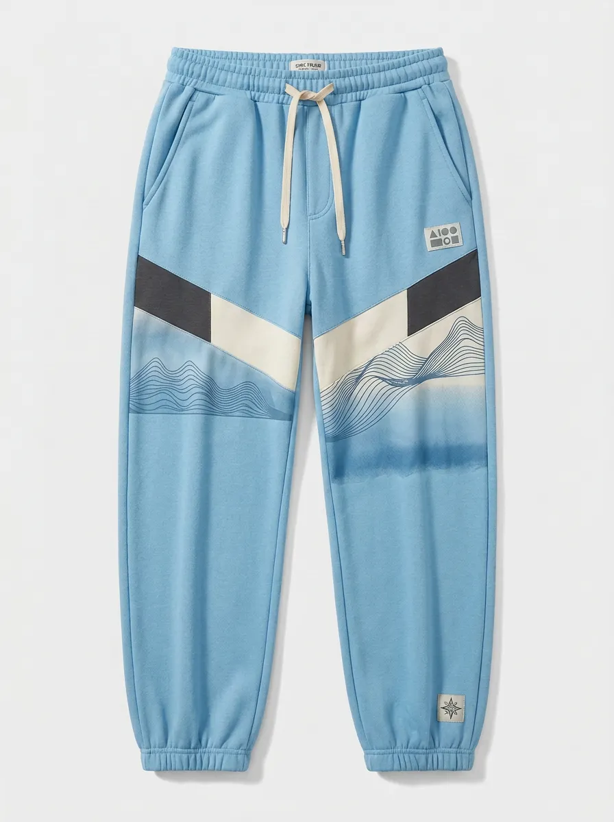 Unisex Mountain Contour Outdoor Sweatpants