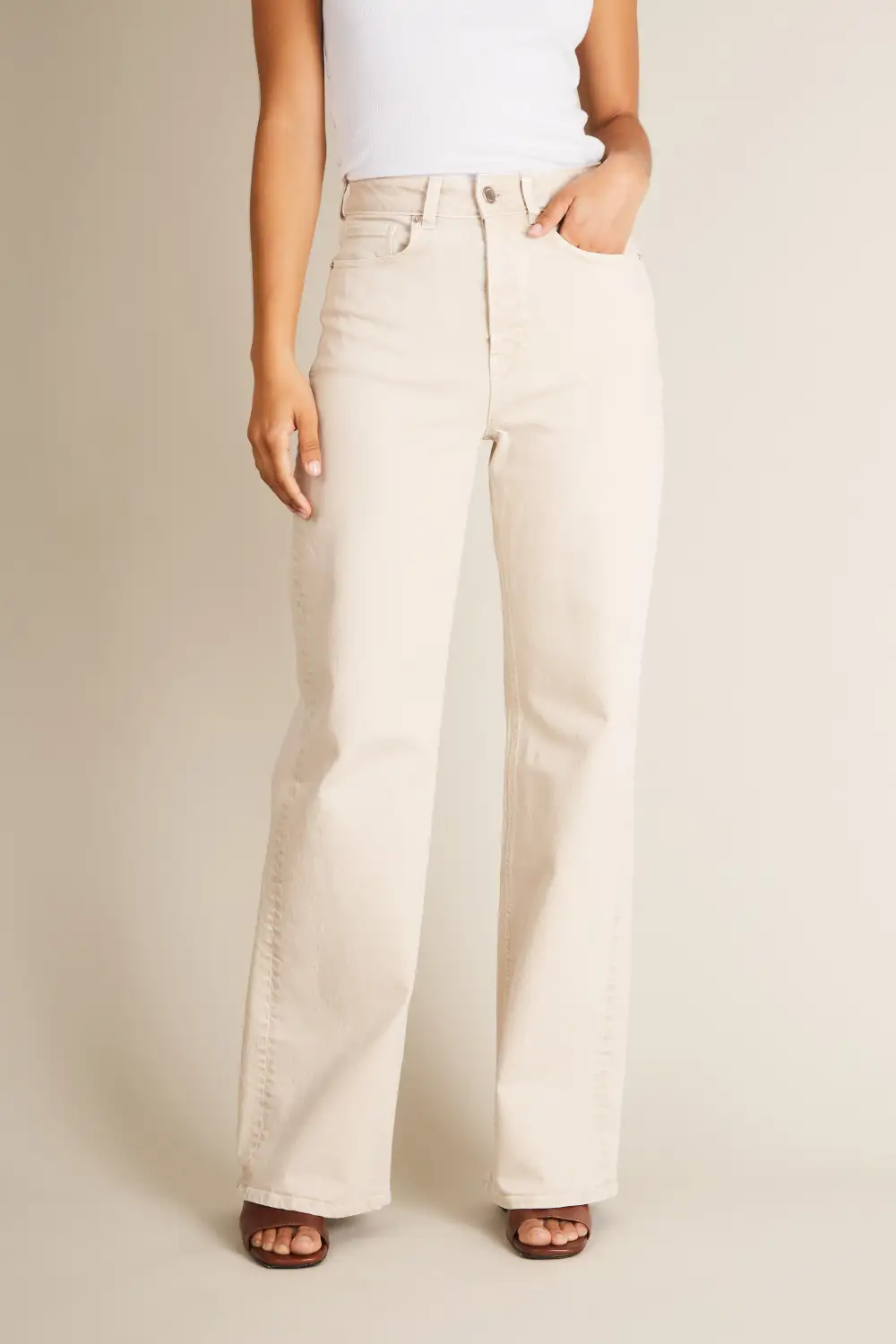 Women's Slim Straight High Waist Jeans
