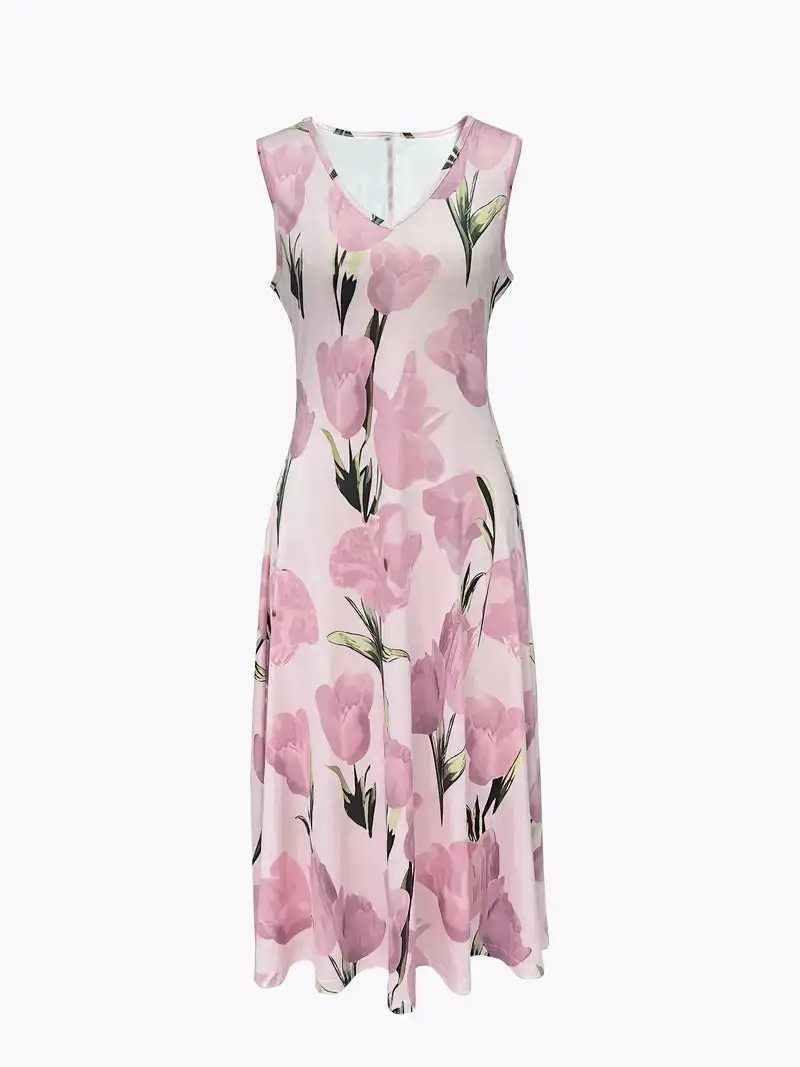  Floral Maxi Dress Jacket Set
