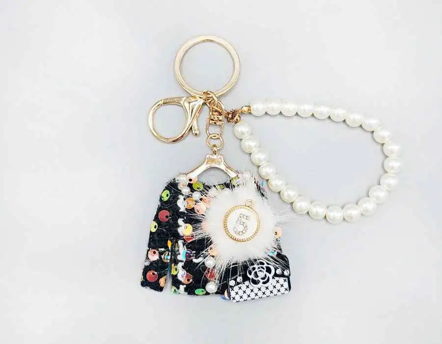 Classic Fashion Outfit Charm Keychain