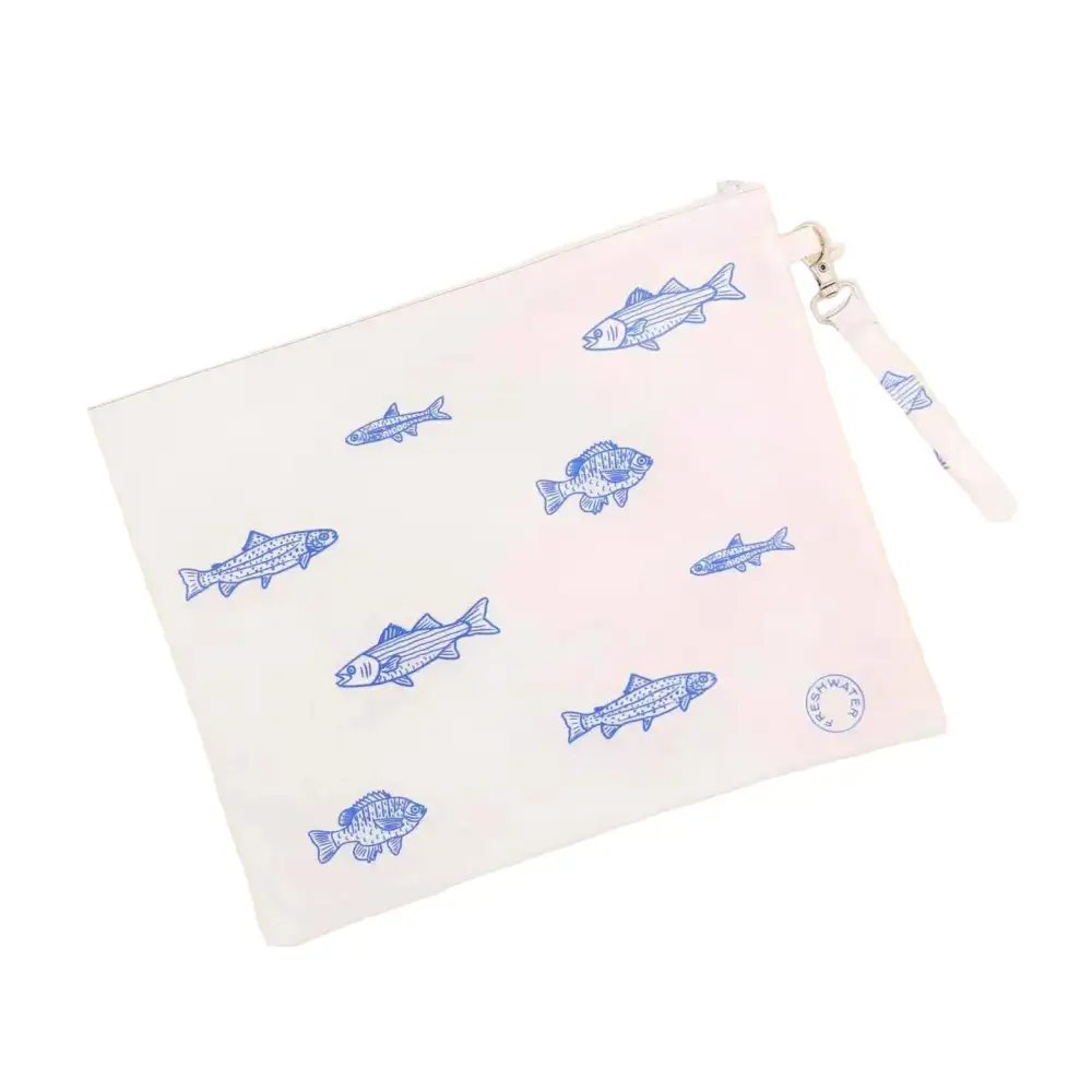 Freshwater Fish Zip Pouch