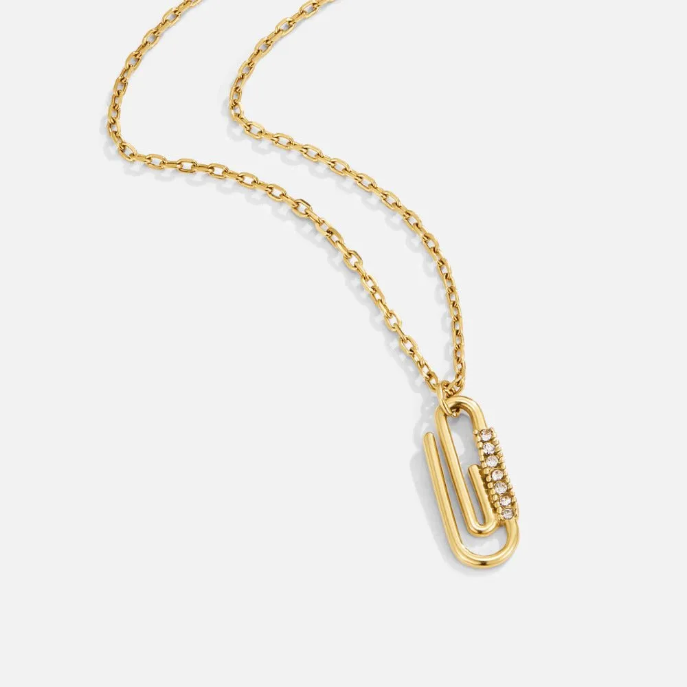 Geometric Pendant Adjustable Necklace
