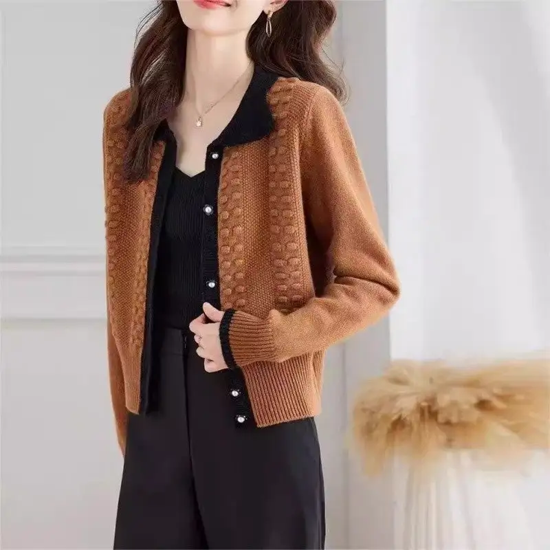 Women's Knit V-Neck Cardigan