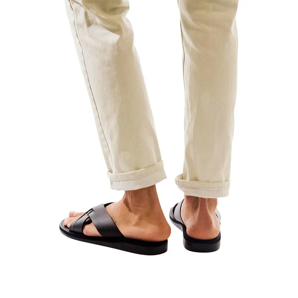 Everyday Leather Woven Strap Sandals