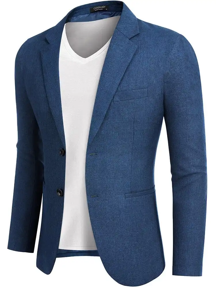 Classic Two Button Suit Jacket
