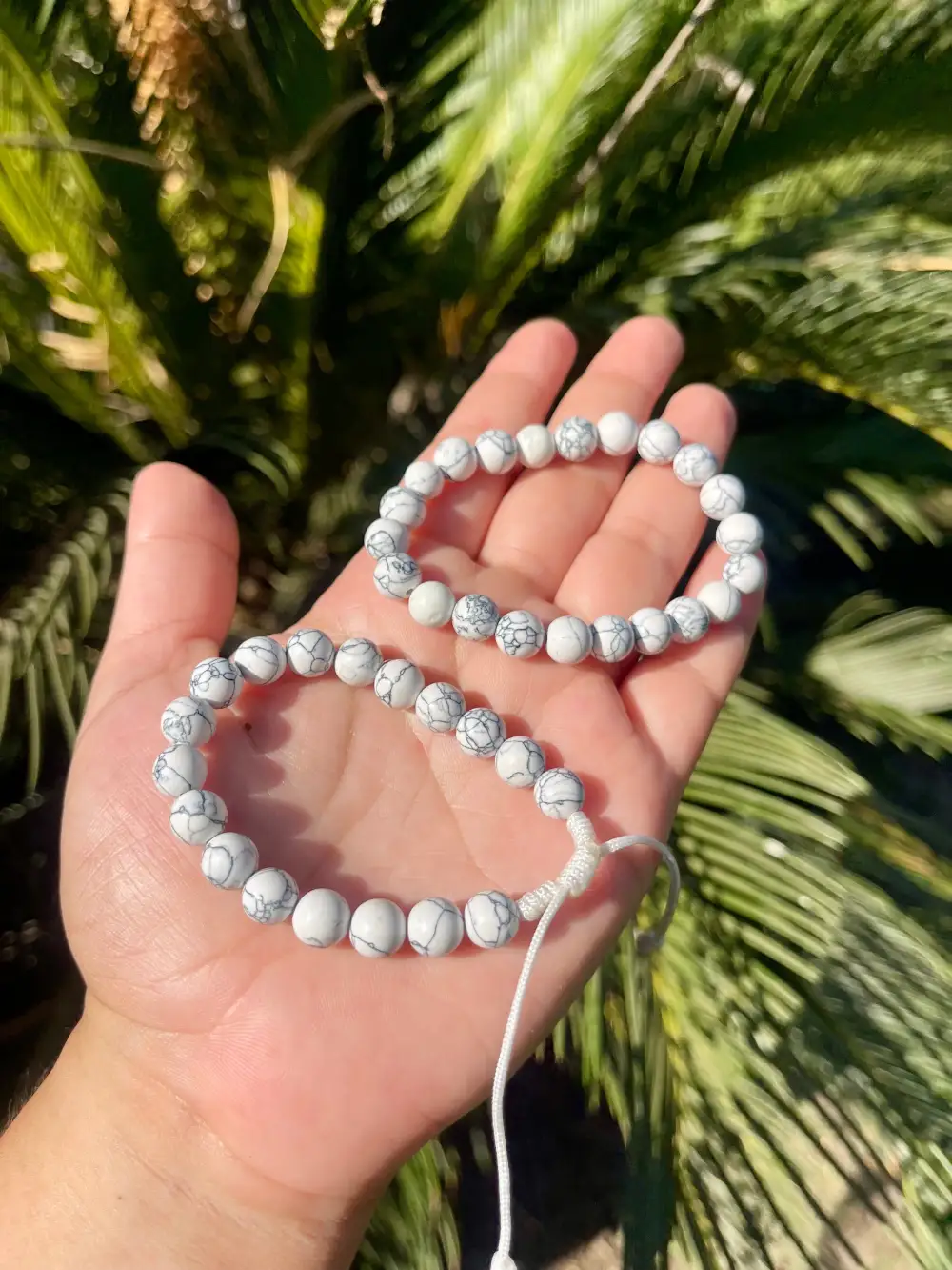 Howlite Gemstone Bracelet