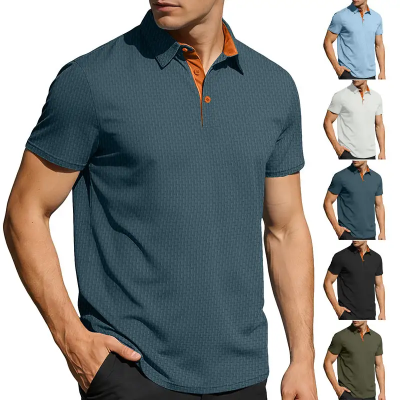 Contrast Trim Polo Shirt