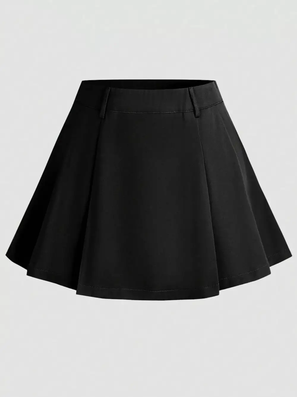 Calm Pleated Mini Skirt