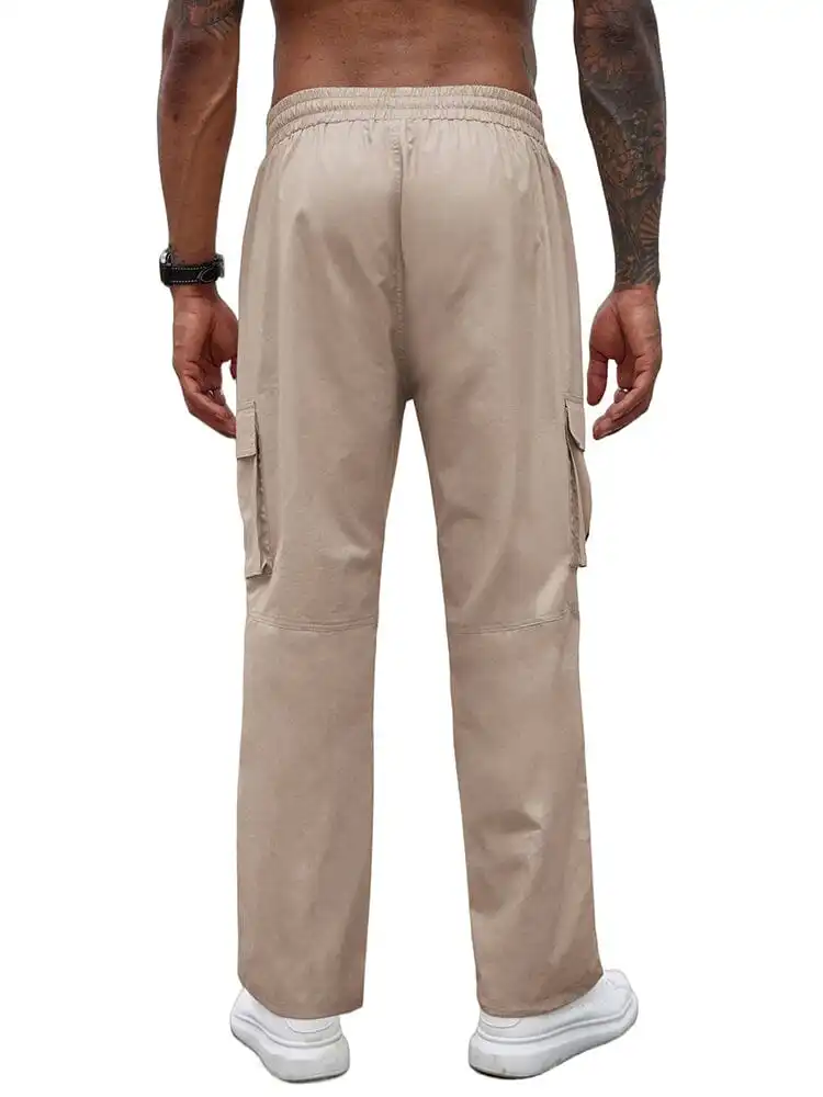 Cotton Cargo Work Pants