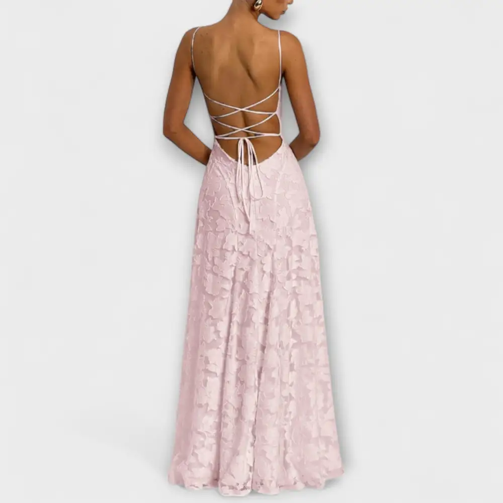 Elegant Jacquard Maxi
