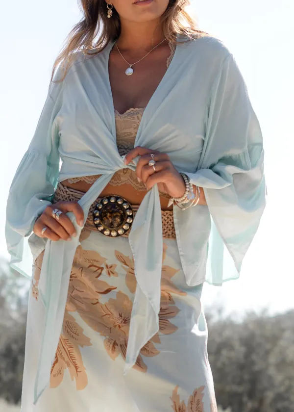 Midi Wrap Skirt