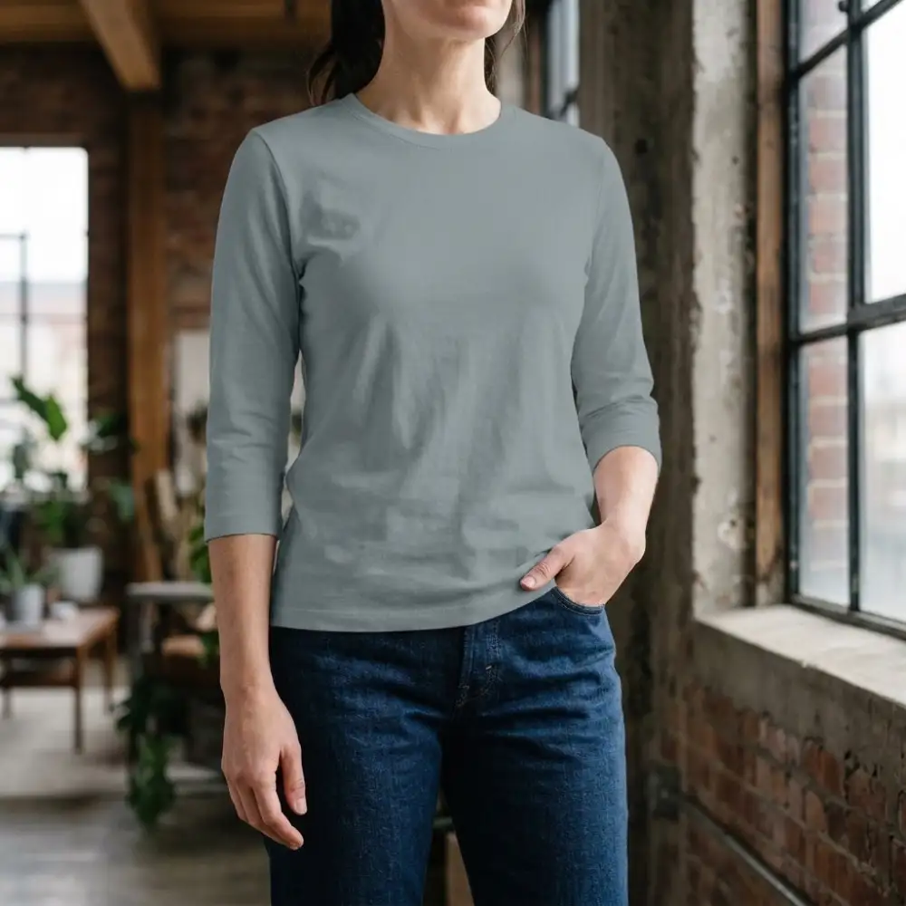 Crew-Neck Relaxed Top