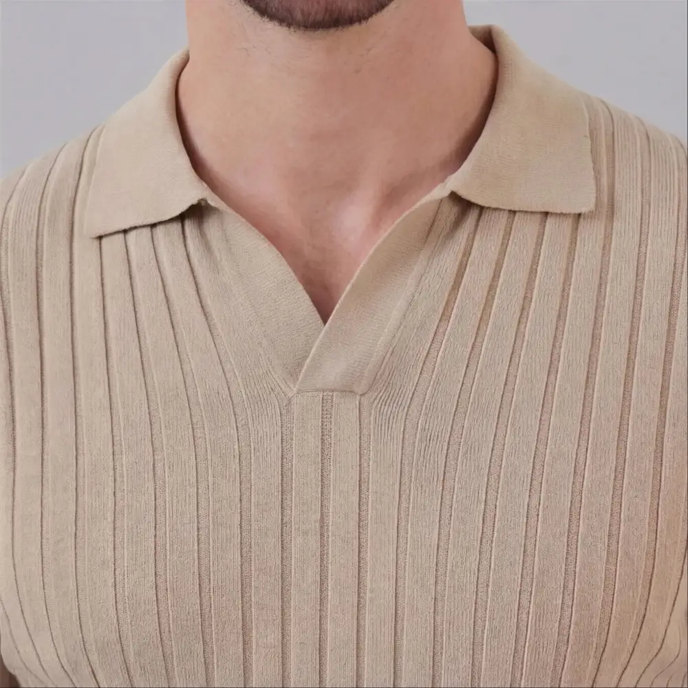 Clean Knit Polo Shirt