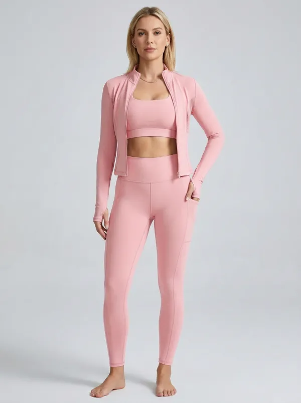 Athletic Profile Women's Three Piece Activewear Set