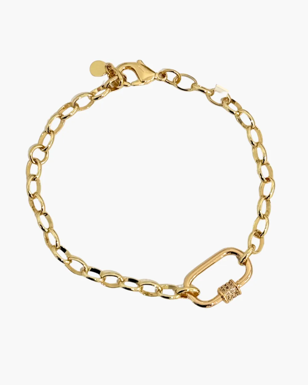 Textured Chain Bracelet