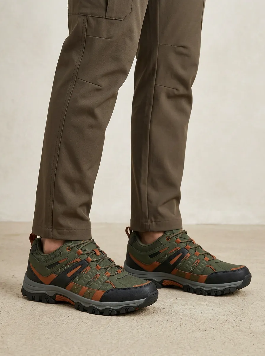Men's Everyday Outdoor Hiking Printed Trekking Shoes