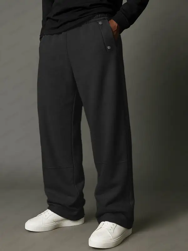 Structured Jogger Fit Jogger Pants