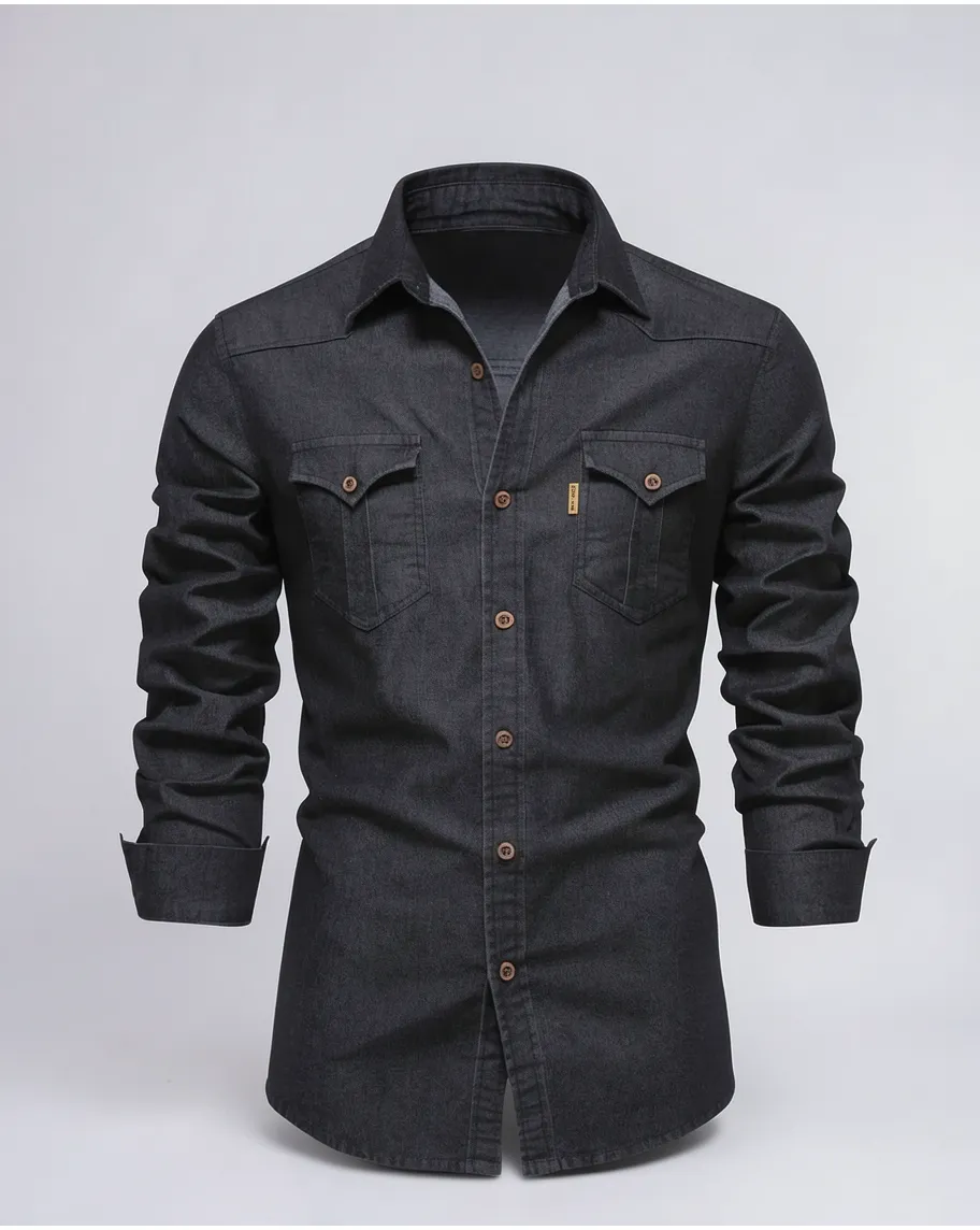 Timeless Denim Button Up Shirt