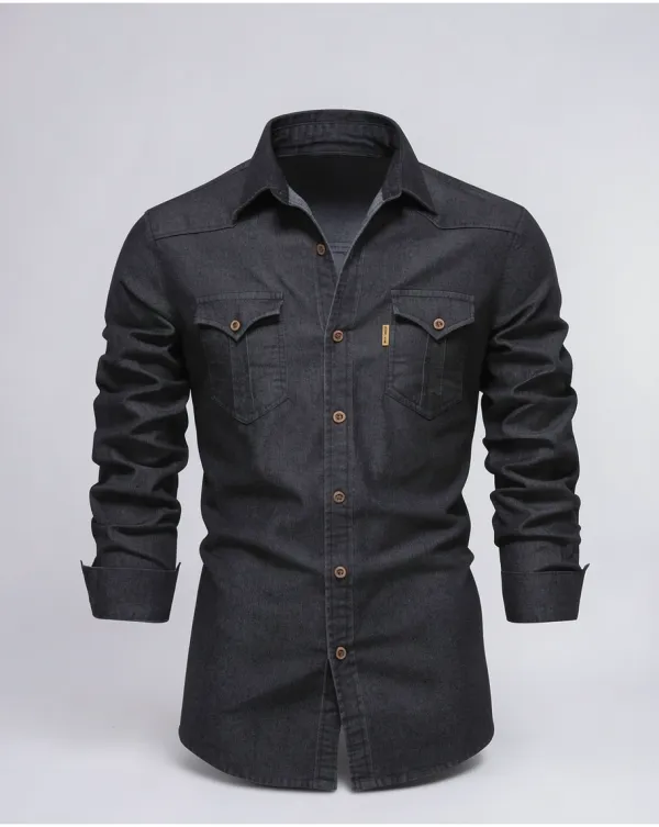 Timeless Denim Button Up Shirt