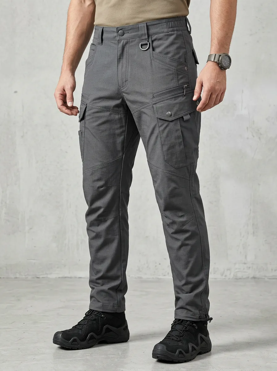 Men's Everyday Workwear Multi-Pocket Cargo Pants