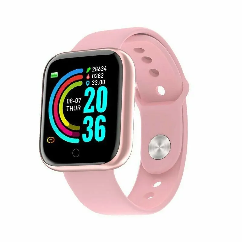 Smart Watch Waterproof Smart Bracelet Digital Display Touch Control Fitness Tracker