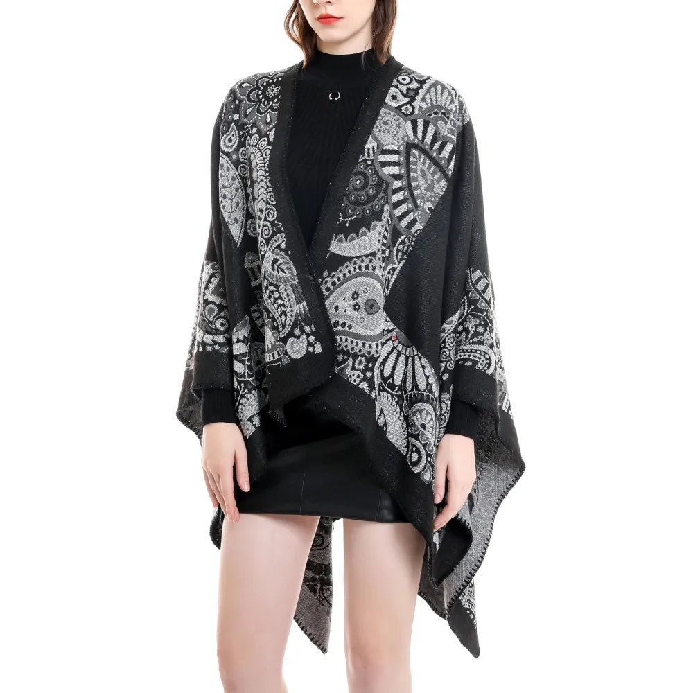 Jacquard Paisley Scarf