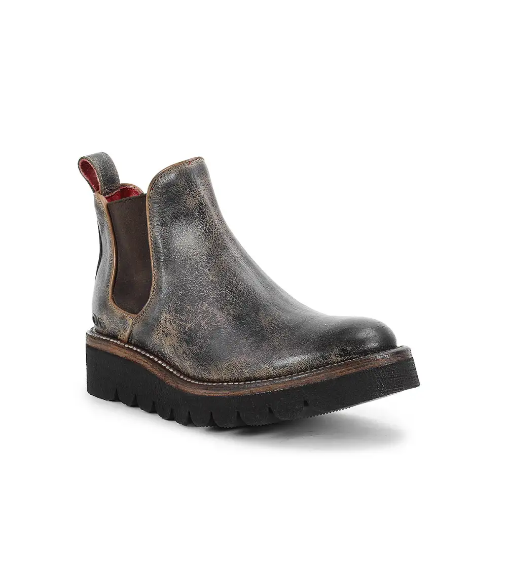 Slip-On Platform Chelsea Boots