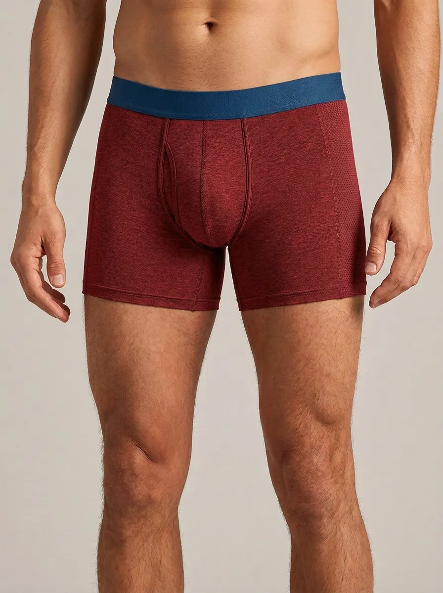 Everyday Mesh Athletic Performance Casual Look Men's Boxer Briefs