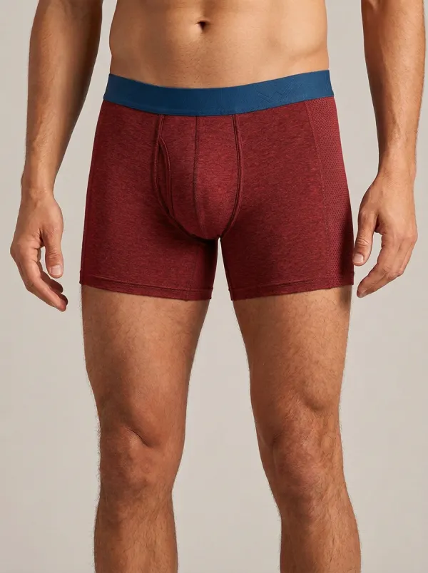 Everyday Mesh Athletic Performance Casual Look Men's Boxer Briefs