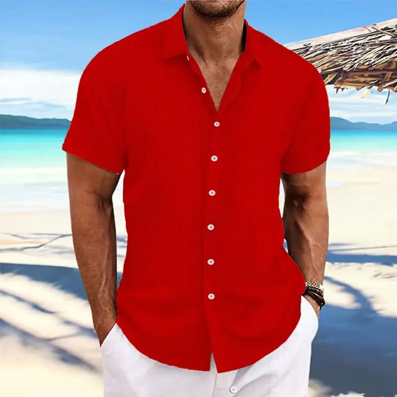 Striped Button Cotton Shirt
