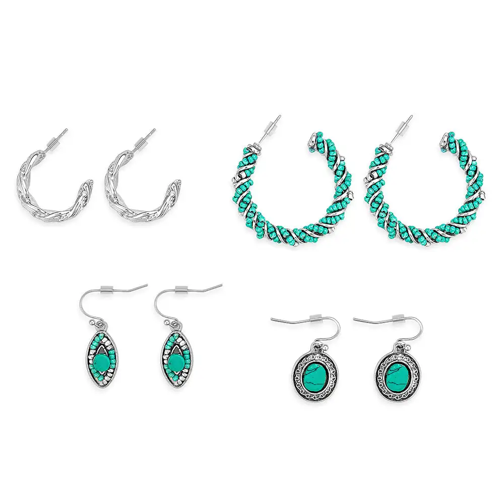 Delicate Timeless Artful Earring Set