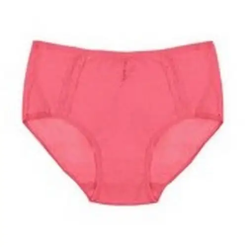 Cotton Panty With Lace And Rhinestone