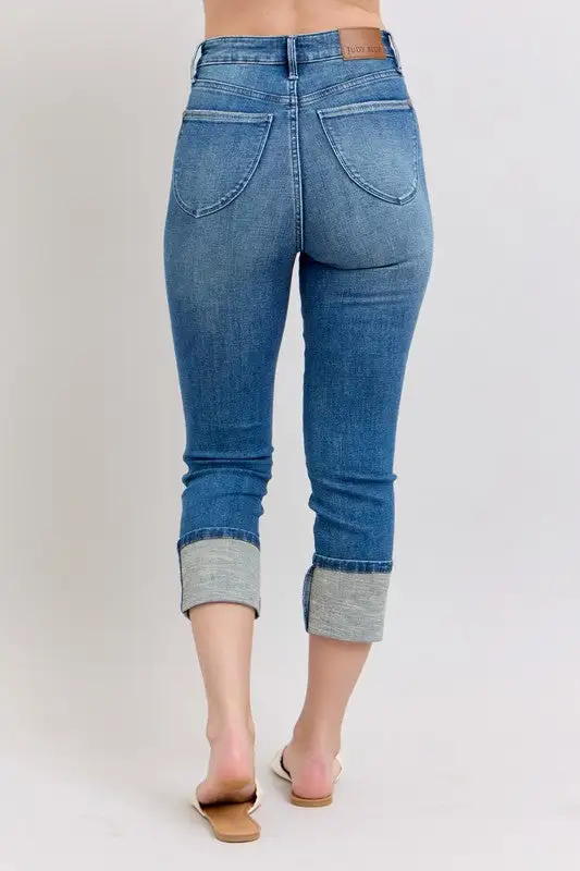 Skinny Pocketed Denim Jeans
