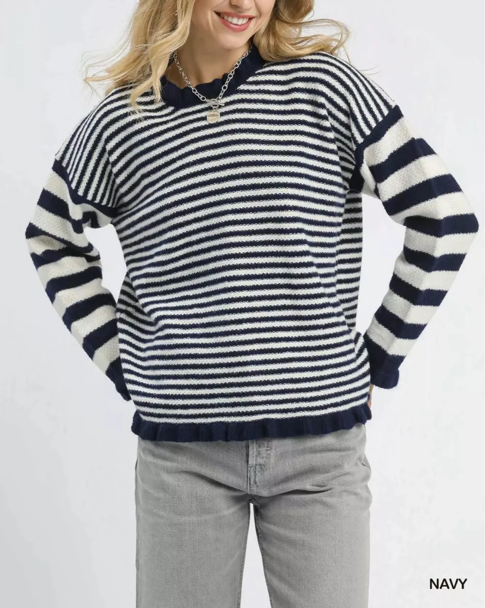 Striped Everyday Sweater