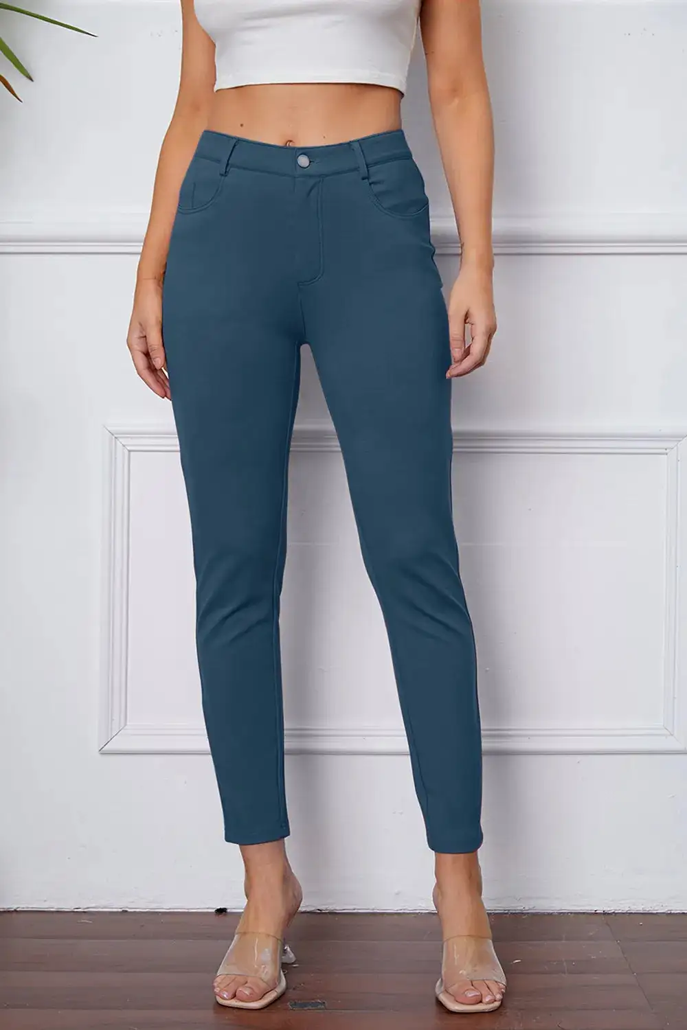 Pocketed Everyday Versatile Soft Pants