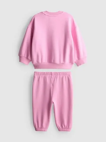 0-18mths | Sweatshirt and Cuffed Joggers Newborn Set
