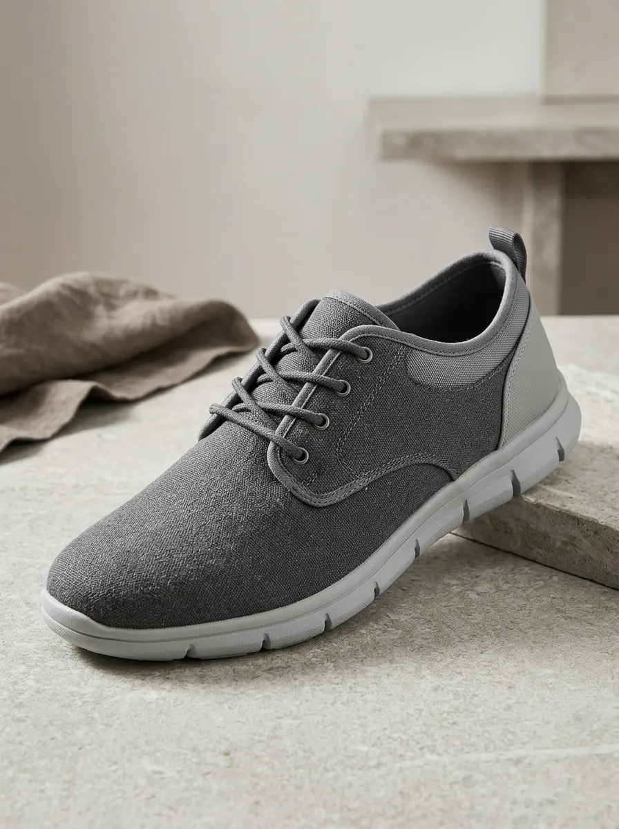 Men's Modern Minimalist Solid Color Canvas Shoes