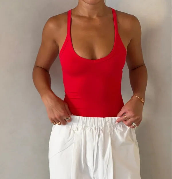 Red Sculpting Vests