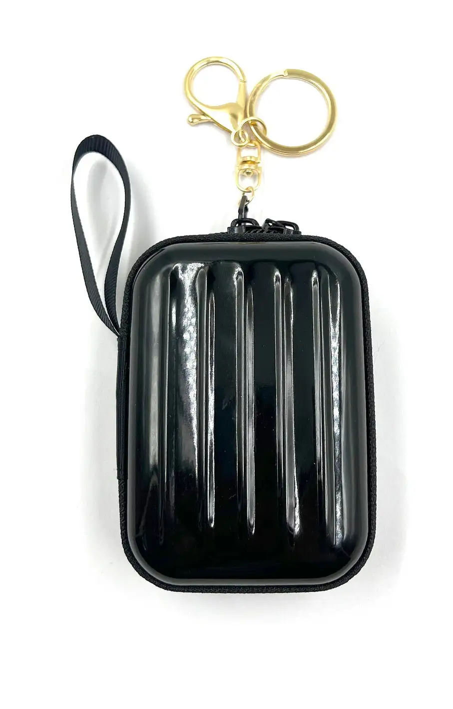 Suitcase Zipper Charm Keychain
