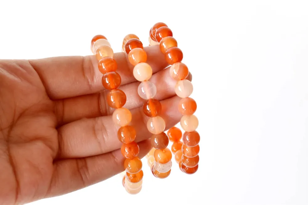Refined Charm Bracelet Orange