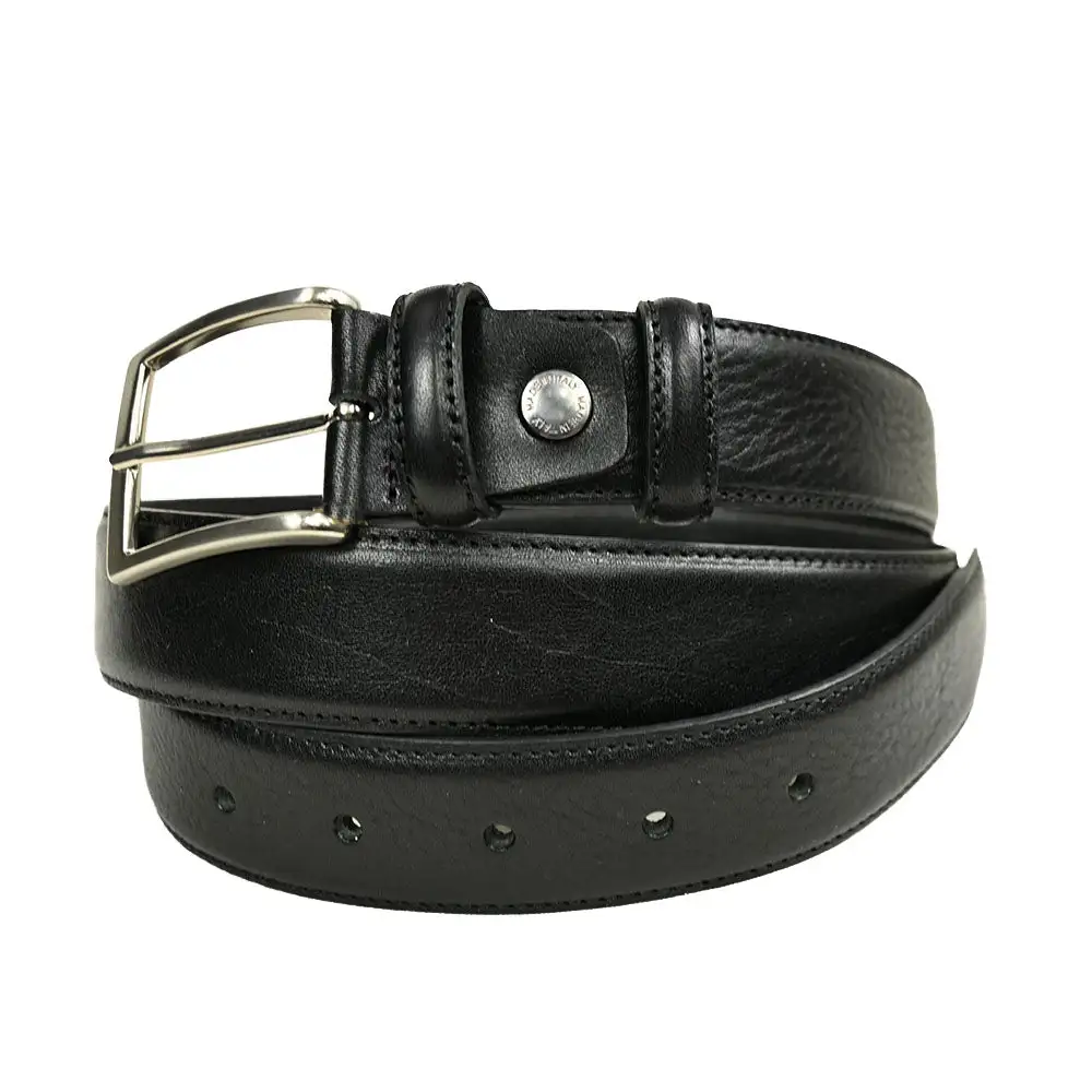 Detailed Statement Buckle Crafted Belt