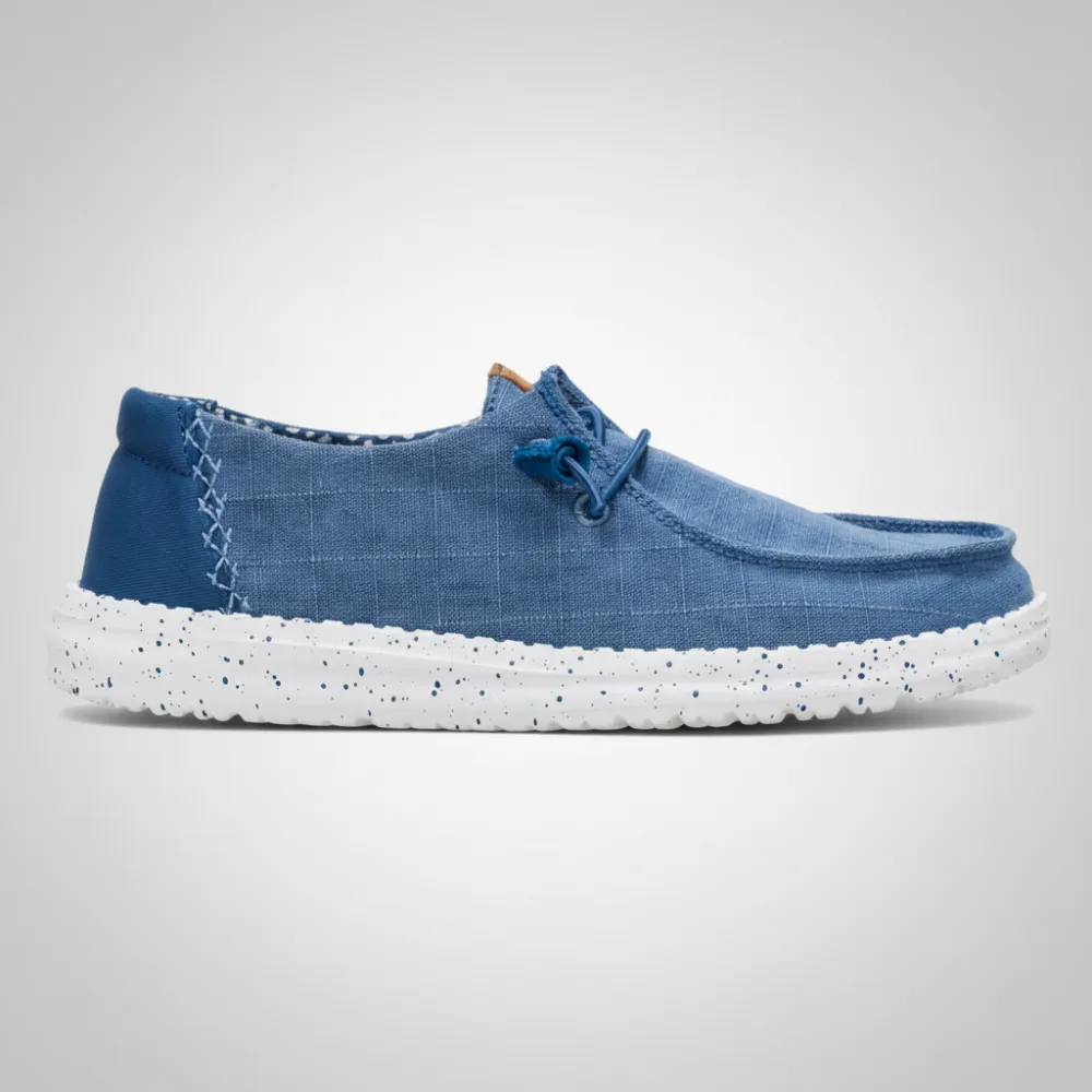 Wendy Chambray Grid Casual Shoe