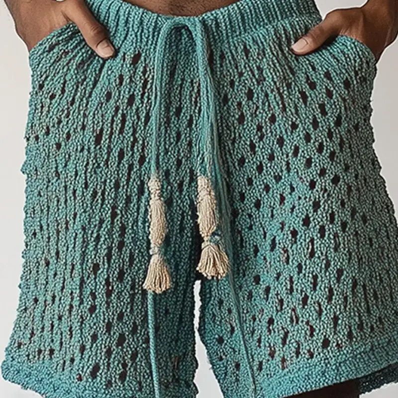 Relaxed Woven Pocket Shorts